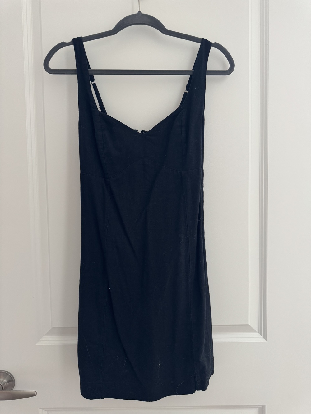 Abercrombie & Fitch Black Linen Dress NWOT